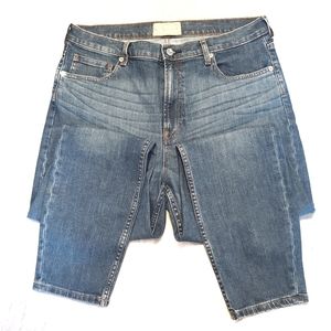 Everlane Ultra High Rise Jeans in a Medium Wash